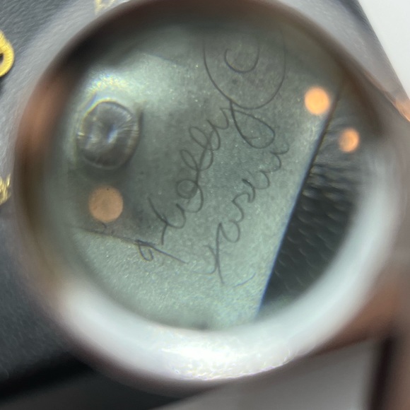 Holly Yashi niobium handmade gold tone oval link chain necklace flower pendant - Picture 6 of 16